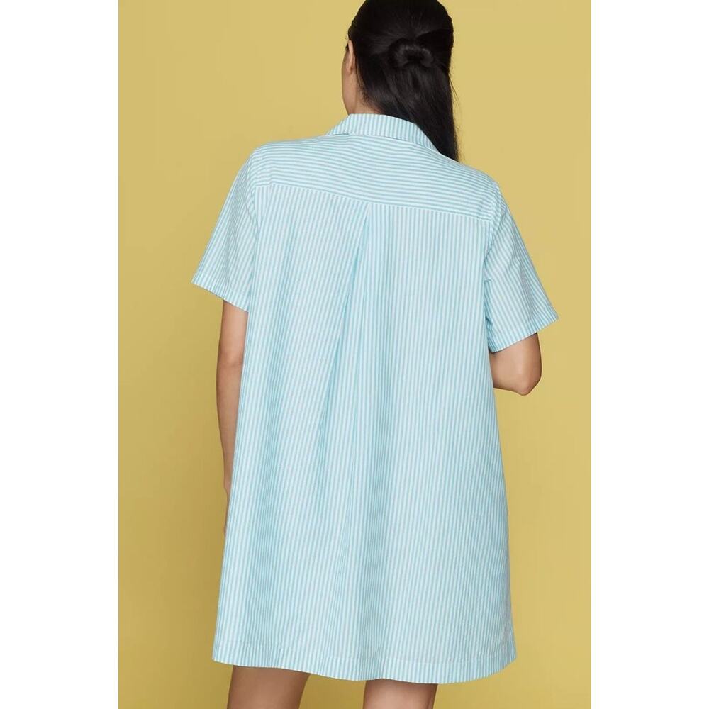 SOLD OUT STYLE: Pollie Short-Sleeve Swing Tunic Mini Dress - Picture 2 of 8